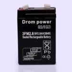 LEAD ACID BATTERY 6V 2.8AH