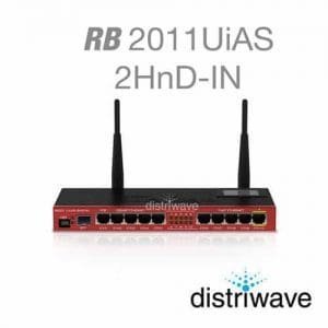 Mikrotik RouterBOARD RB2011UiAS-2HnD-IN WiFi 2.4Ghz, case, PoE, L5
