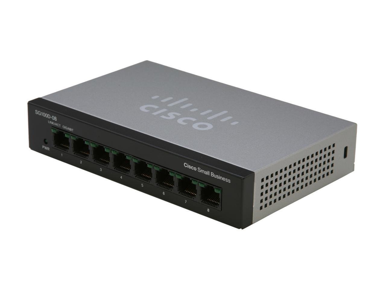 Cisco SF100D-08| SG110D-08– switch – 8 ports – unmanaged