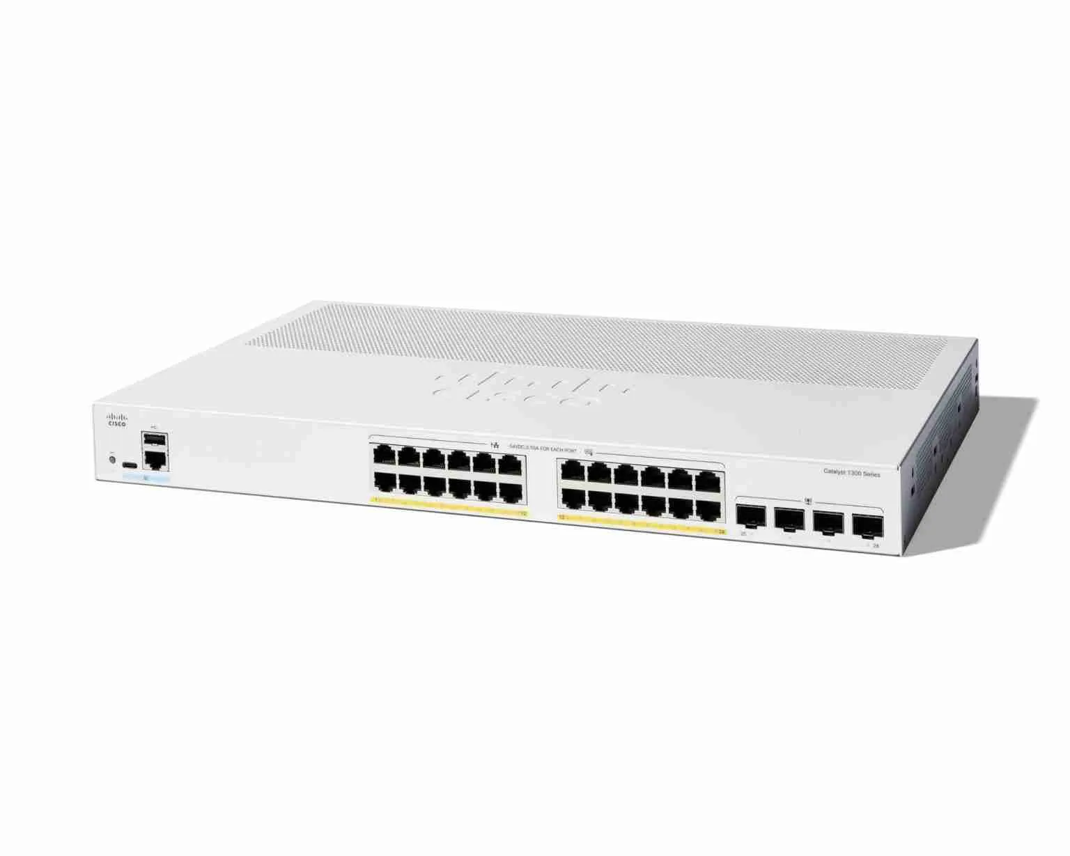 Cisco Catalyst 1300-24P-4G 24 Port Managed Switch 4x1GE SFP