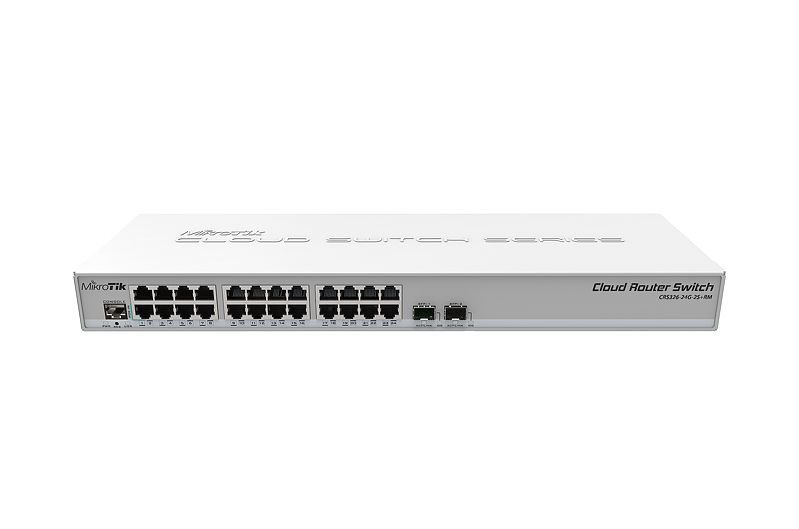 MikroTik CRS326-24G-2S+RM Cloud Router Switch