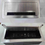 Multifunction Flip-Up Socket both Silver & Black